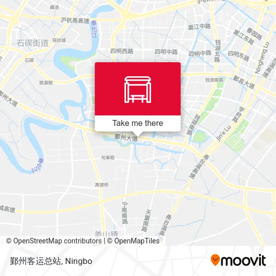 鄞州客运总站 map