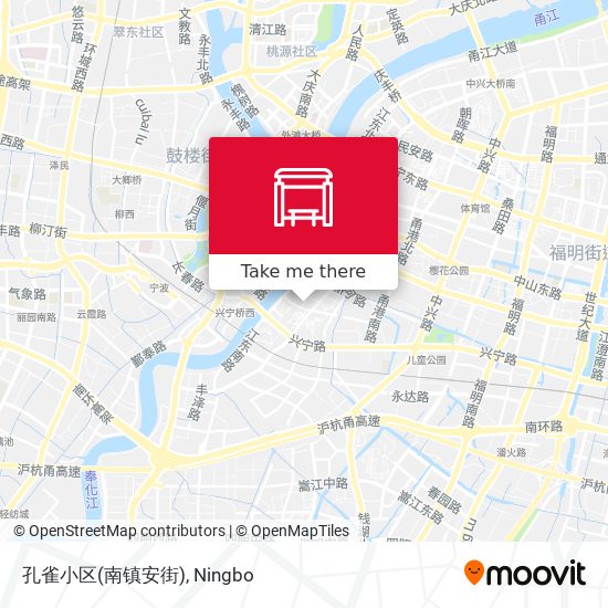 孔雀小区(南镇安街) map