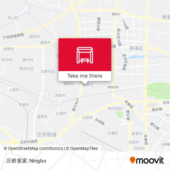 庄桥童家 map