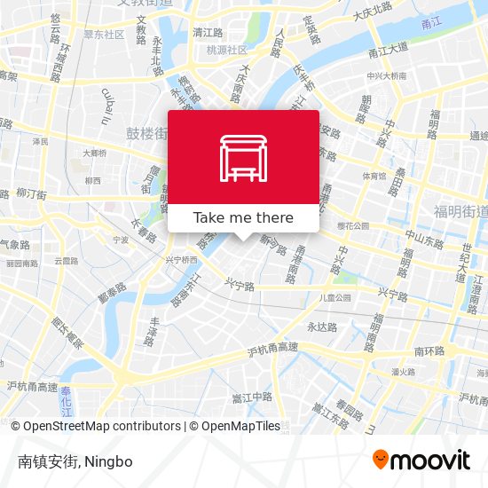 南镇安街 map