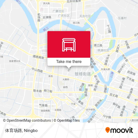 体育场路 map