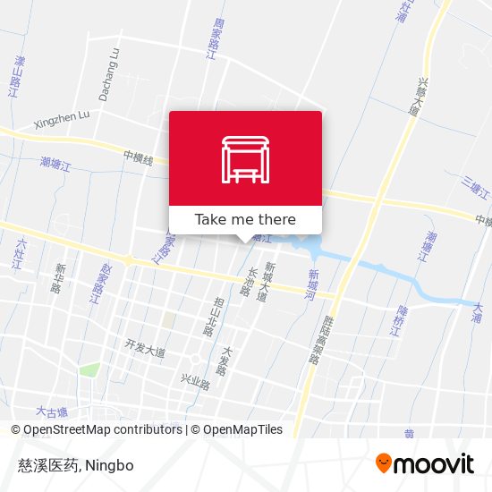 慈溪医药 map