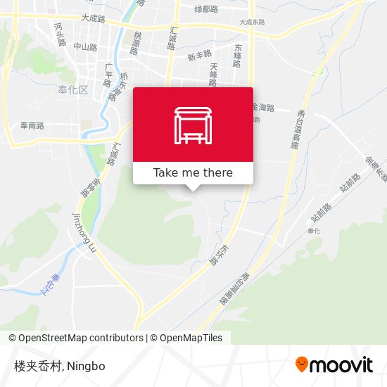 楼夹岙村 map