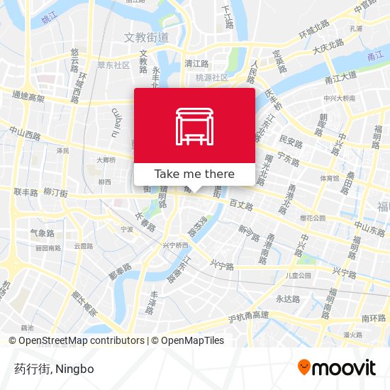 药行街 map