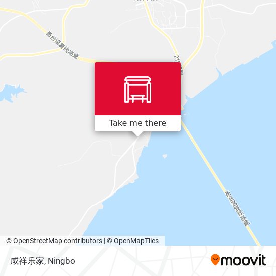 咸祥乐家 map