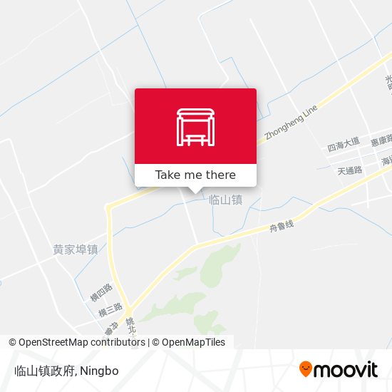 临山镇政府 map