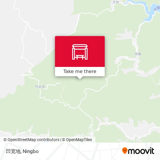 凹宽地 map
