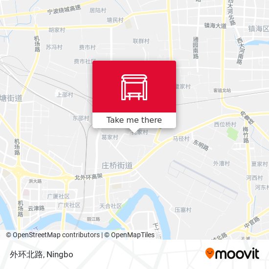 外环北路 map