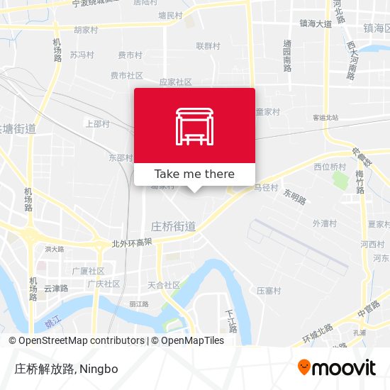 庄桥解放路 map