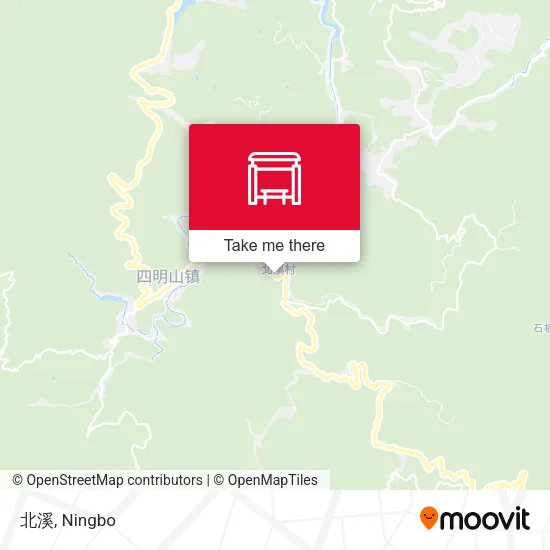 北溪 map