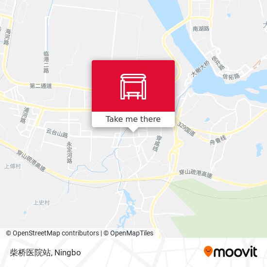 柴桥医院站 map