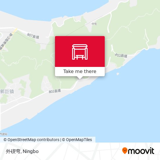 外碶弯 map