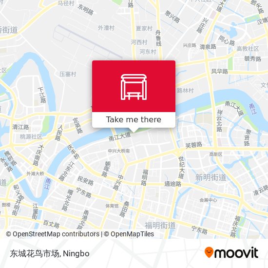 东城花鸟市场 map