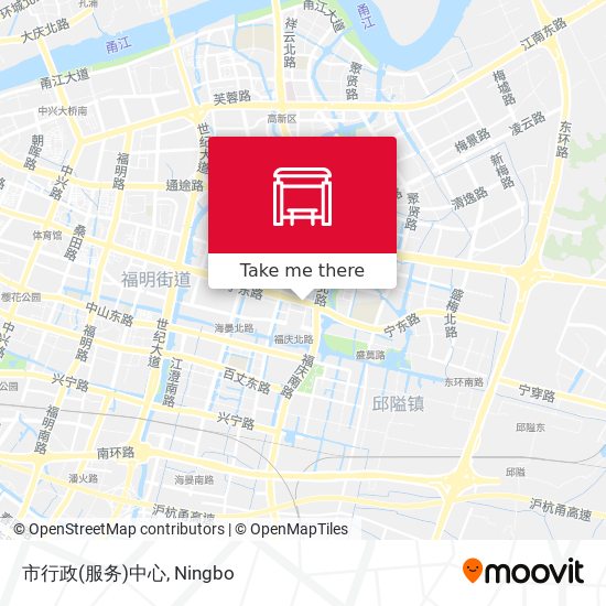 市行政(服务)中心 map