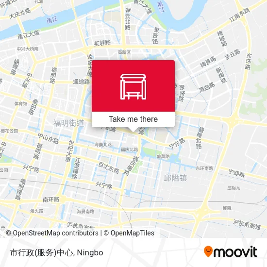 市行政(服务)中心 map