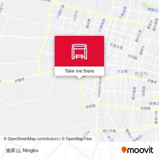 施家山 map