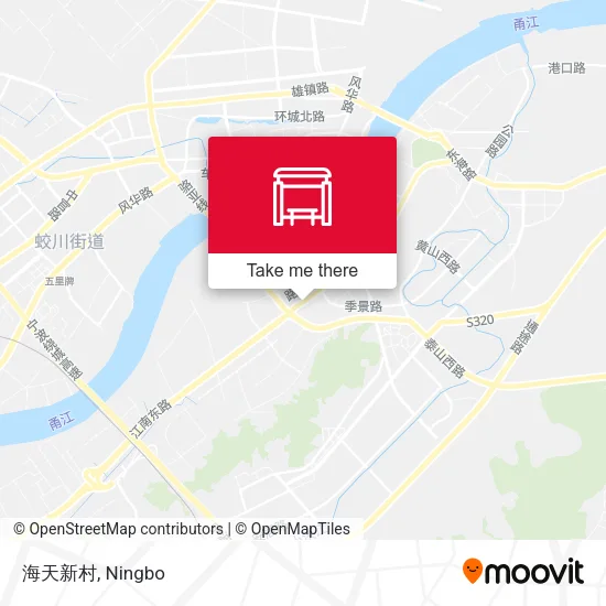 海天新村 map