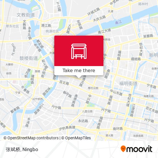 张斌桥 map