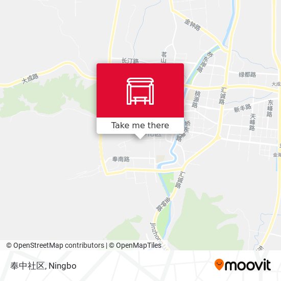 奉中社区 map