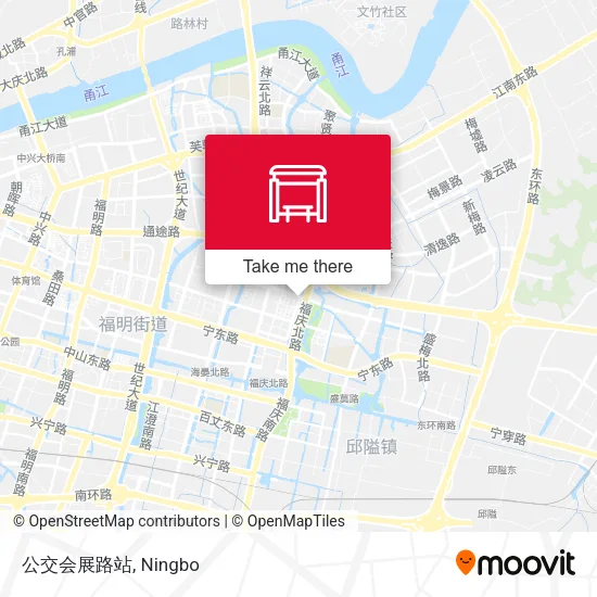 公交会展路站 map