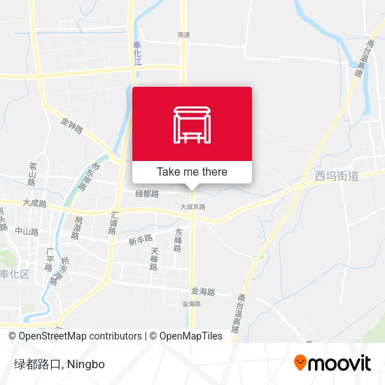 绿都路口 map