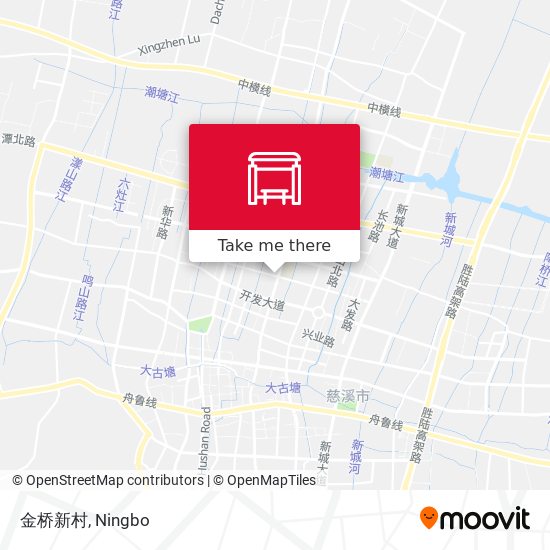 金桥新村 map