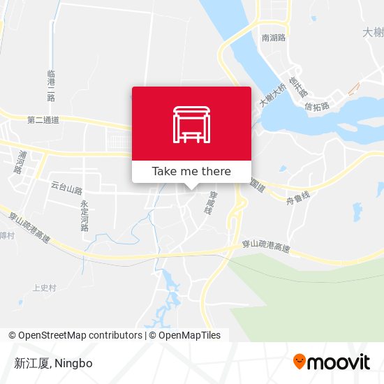 新江厦 map