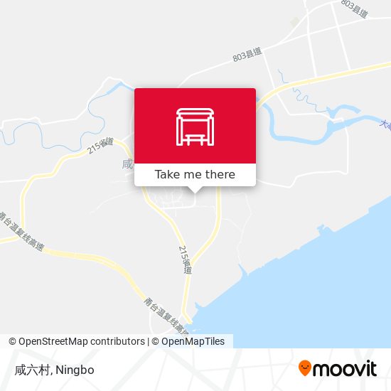 咸六村 map