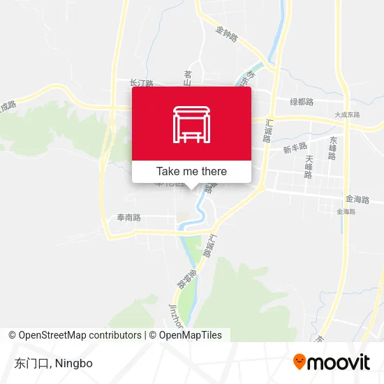 东门口 map
