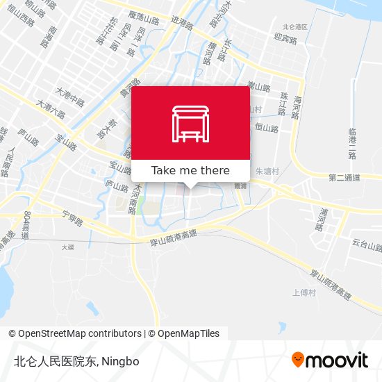 北仑人民医院东 map