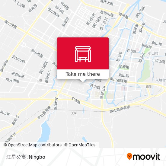 江星公寓 map