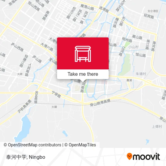 泰河中学 map