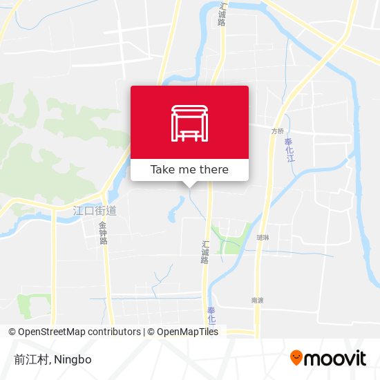 前江村 map