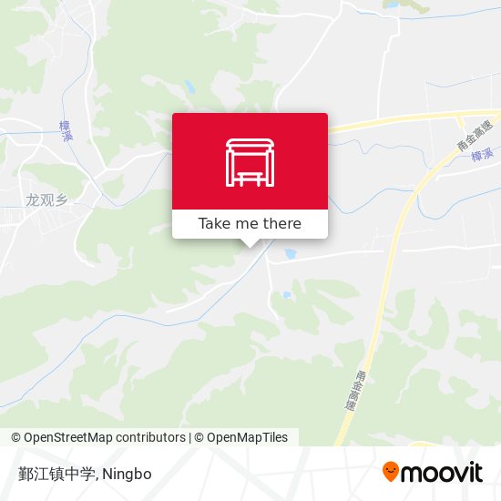鄞江镇中学 map