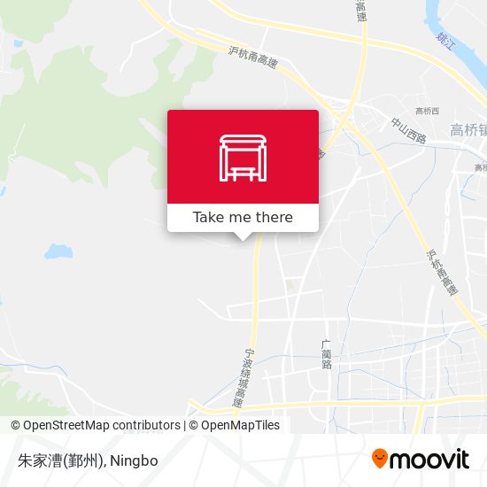 朱家漕(鄞州) map