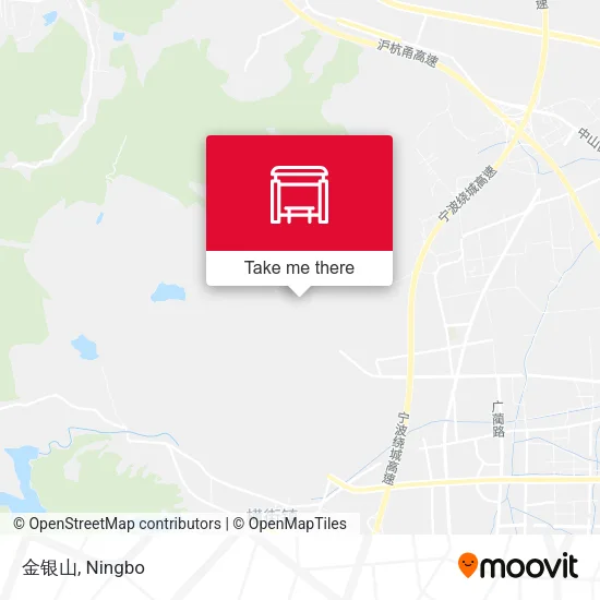 金银山 map