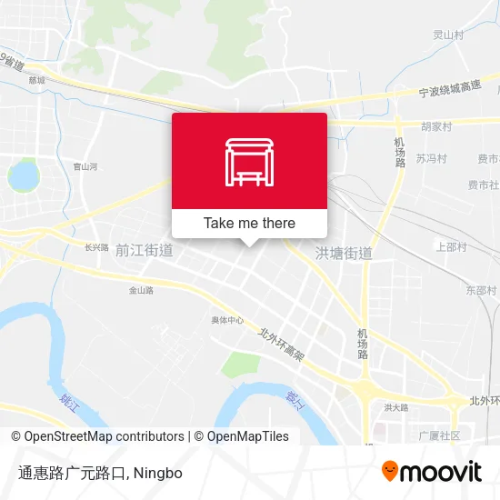 通惠路广元路口 map
