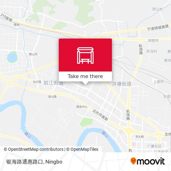 银海路通惠路口 map