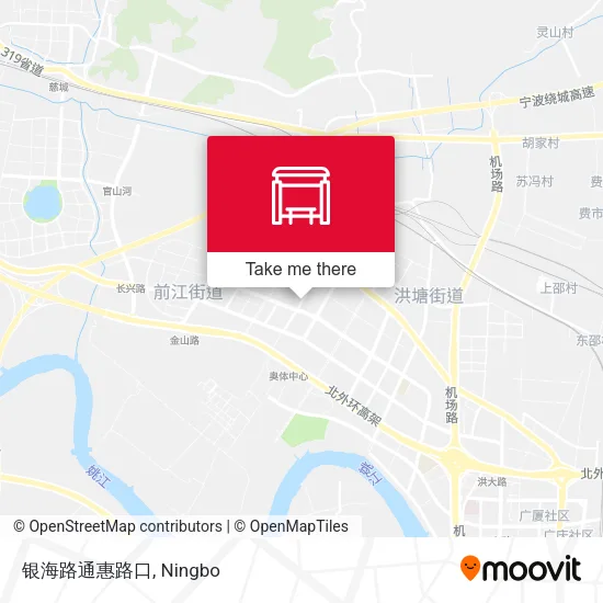 银海路通惠路口 map