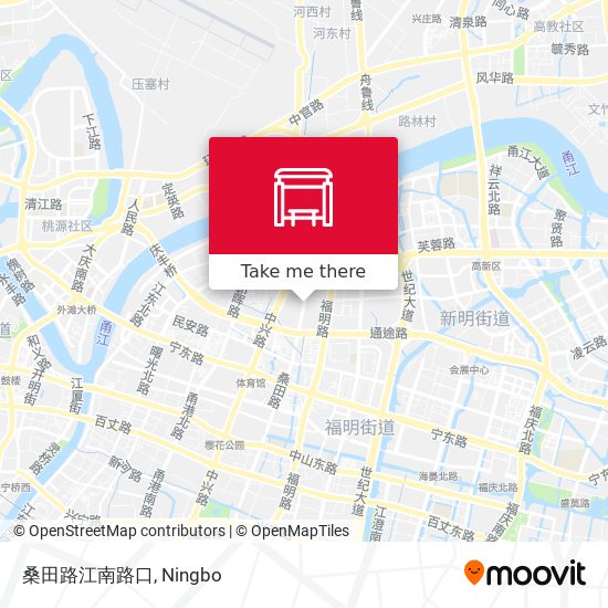 桑田路江南路口 map