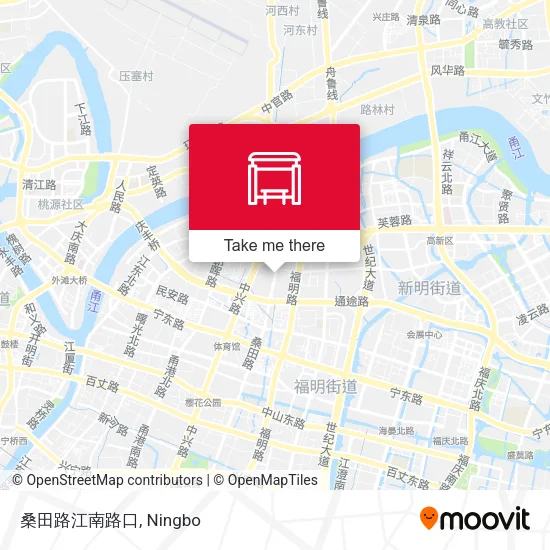 桑田路江南路口 map