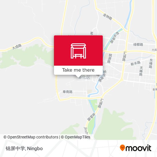 锦屏中学 map