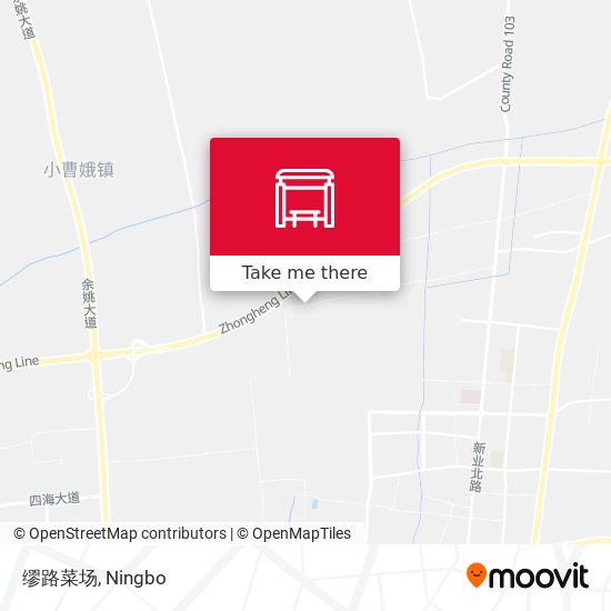 缪路菜场 map