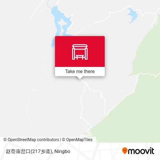 赵岙庙岔口(217乡道) map