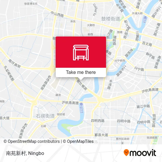 南苑新村 map
