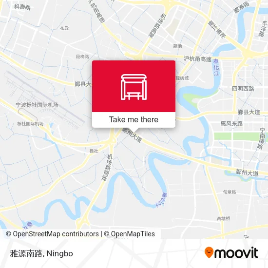 雅源南路 map