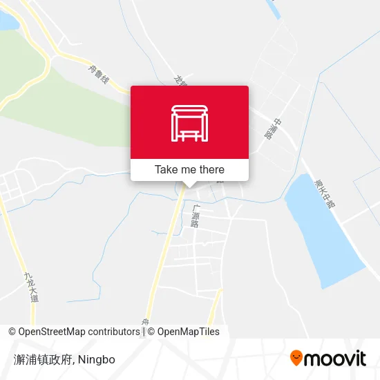 澥浦镇政府 map