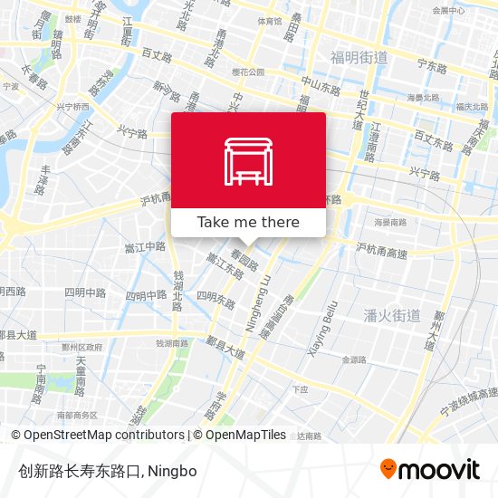 创新路长寿东路口 map