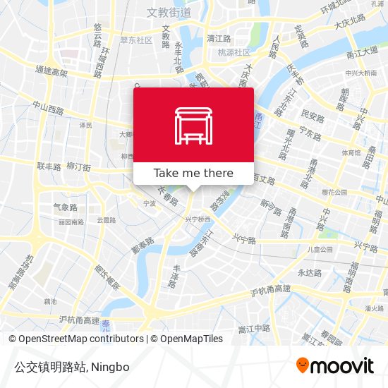 公交镇明路站 map