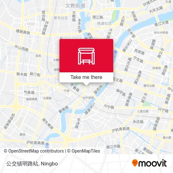 公交镇明路站 map